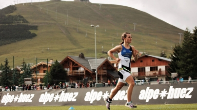 Marion Gay-Pageon, seconde du duathlon de l’Alpe d’Huez